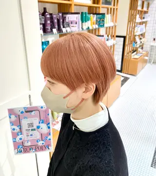 ショート BEHIVE パルコ2店所属・今 眞人のヘアスタイル