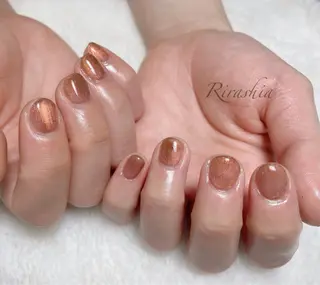 ネイル うる艶♡透明感ネイル Rirashiaのネイルデザイン
