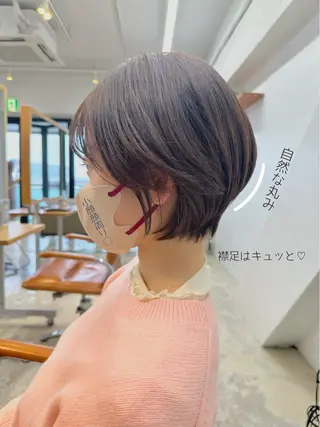 ショート 藤本 静香のヘアスタイル