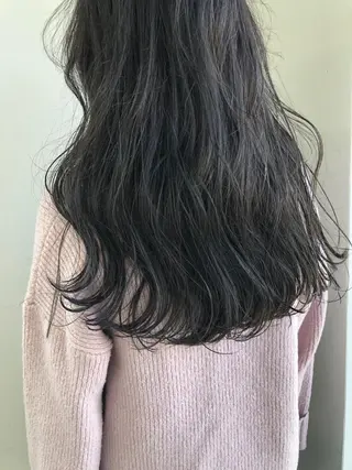 セミロング 小澤大輔 YOLO hairのヘアスタイル