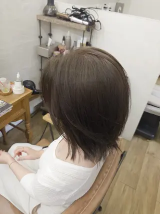 ミディアム カラー SHO 👻原宿 /艶カラーのヘアスタイル