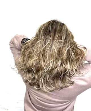 セミロング カラー カラー特化サロン茶屋 町Furukuboのヘアスタイル