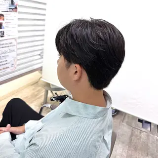 メンズ 🦖韓国風マッシュ/ メンズパーマ/羽根田のヘアスタイル