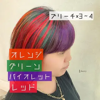 ミディアム カラー メンズ指名多数!! SiLO 田島のヘアスタイル