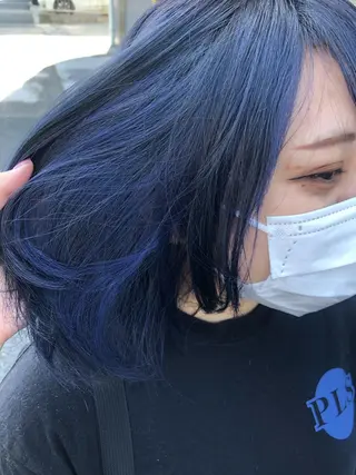 ミディアム カラー ヘアアレンジ like みやびのヘアスタイル