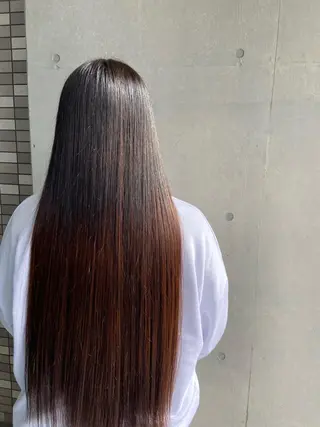 ロング インナーカラー指名 No.1菊池柊真のヘアスタイル