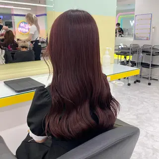 ミディアム カラー パーマ ヘアアレンジ メンズ キッズ ネイル マツエク・マツパ アイブロウ Lumo所属・💖横浜ブリーチなし 💖MIHOのヘアスタイル