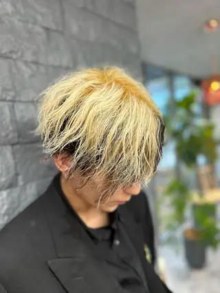 カラー メンズ キートスヘアデザインプラス所属・🐥🐥荒井 大寿🐥🐥のヘアスタイル