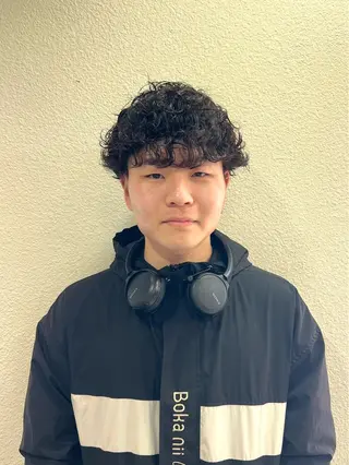 パーマ メンズ 茅ヶ崎パーマ特化/ スパイラル/ハルキのヘアスタイル