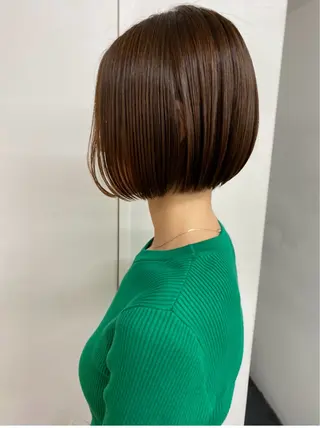 ミディアム 縮毛矯正支持率N O.1あおい🕊️✨のヘアスタイル