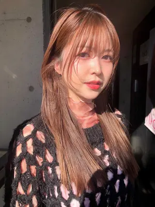 ロング カラー トレンドヘア🌿 chinariのヘアスタイル