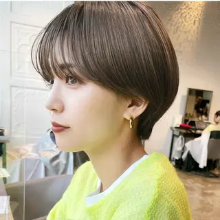 ショート ヘアアレンジ 飯島 美海のヘアスタイル