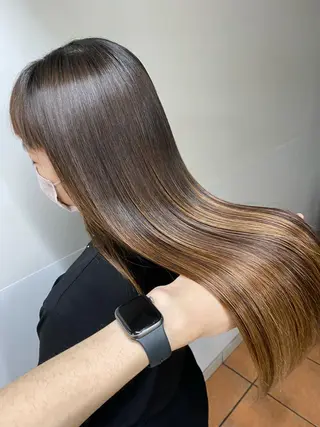 ロング メンズ特化 刈り上げない/金井のヘアスタイル