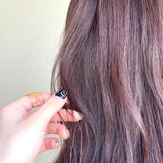 ミディアム カラー ナチュラル＊艶＊ 蒲生四丁目＊山保美月のヘアスタイル