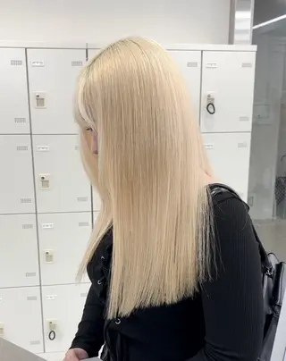 ロング カラー 海外ガールヘア🤍 yuriaのヘアスタイル