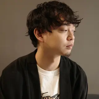 ショート パーマ メンズ MAKI渋谷 【カットモデル募集】のヘアスタイル