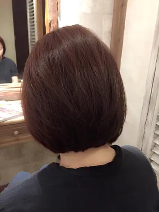 ショート カラー SALOWIN(サロウィン)広島並木通り所属・田村和範/似合わせ カラー/縮毛矯正のヘアスタイル