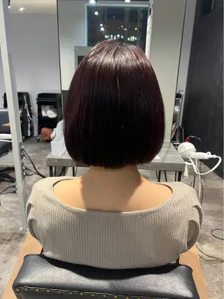 ショート カラー 武川 真歩のヘアスタイル