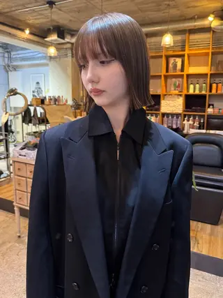 ショート HIKARIS 長澤彩のヘアスタイル