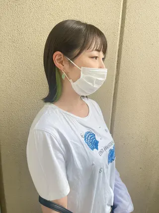 ミディアム 中村瑞貴 ＊hairbraceのヘアスタイル
