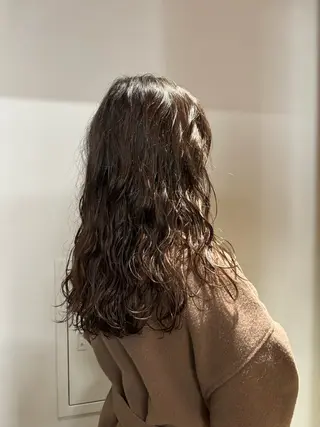 セミロング パーマ メンズカット 🫧yusukeのヘアスタイル
