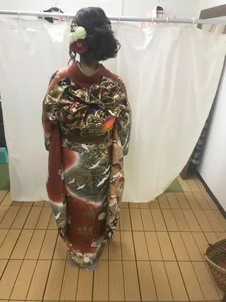 ヘアアレンジ Delight ヘアメイク着付けのヘアスタイル