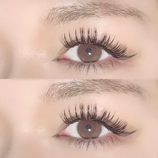 ロング パーマ ヘアアレンジ メンズ キッズ ネイル マツエク・マツパ アイブロウ apopi's所属・真夜中のまつ毛 APOPI'Sのマツエク・マツパデザイン