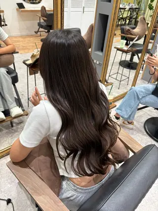 ロング 透明感カラー/ダブル カラー/MAI🎀のヘアスタイル