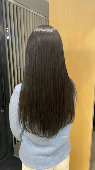 ロング カラー fifth 阿部楓のヘアスタイル