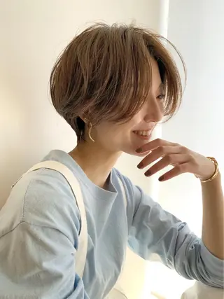 ショート 新宿/髪質改善 /透け感/Sotaのヘアスタイル