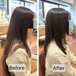 セミロング knoll所属・銀座knoll🌿 【平日朝限定cut】のヘアスタイル