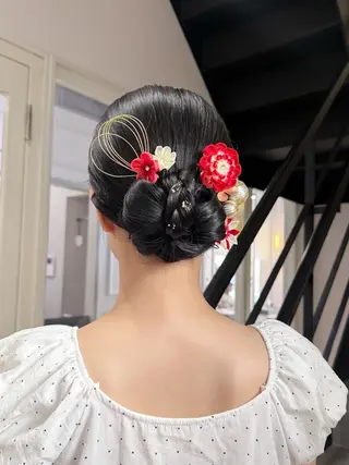 ロング ヘアアレンジ 福岡透明感カラー/ 髪質改善/ayaneのヘアスタイル