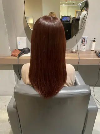 カラー 🎀暖色カラー 西川芽依🎀のヘアスタイル