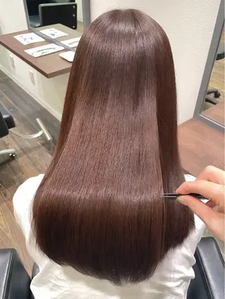 ロング 韓国風レイヤーカット 🇰🇷yumiのヘアスタイル