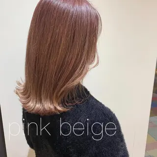 ミディアム 透明感カラー 金村真子のヘアスタイル