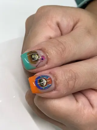 ネイル 佐々木 優花のネイルデザイン