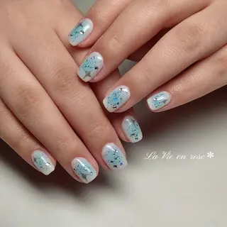 ネイル ラヴィアン ローズのネイルデザイン