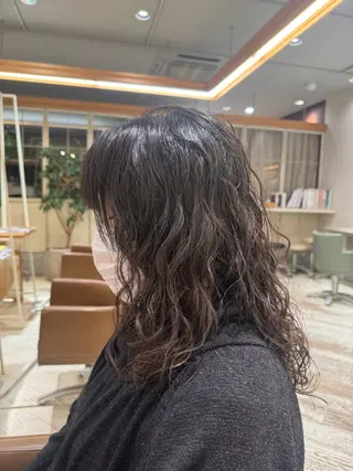 セミロング パーマ ✨ショートヘア ✨ロイのヘアスタイル