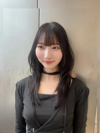 セミロング カラー 🩷韓国ヘア/ミディ アム🩷Maikaのヘアスタイル