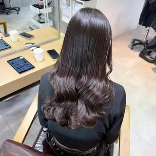 ロング カラー Alea by little 横浜所属・♡🌚垢抜け艶カラー Shiori🌝♡のヘアスタイル