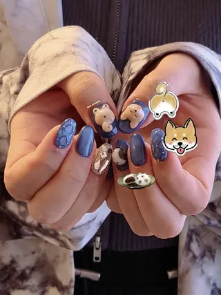 ネイル 3dパーツ/流行り 👧shushu❤️のネイルデザイン