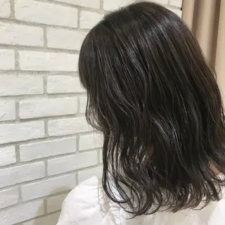 セミロング カラー 上尾/ママ美容師🫧 𝐌𝐞𝐢のヘアスタイル
