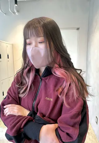 ロング カラー 似合わせ小顔ショート /akane🐰♥️のヘアスタイル