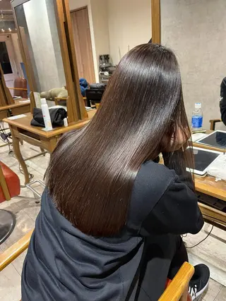 ロング qrop所属・柴田 翔太郎のヘアスタイル