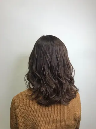 ミディアム 澤 幸梨愛のヘアスタイル