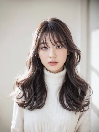 ロング パーマ TV出演&受賞歴有☆ 宮本輝正のヘアスタイル