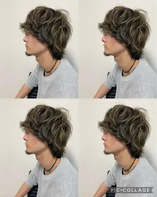 メンズ 佐々木 麻純のヘアスタイル