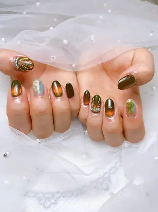 ネイル Miouミオン ネイルサロンのネイルデザイン