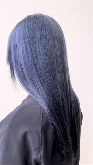 ロング カラー 茅ヶ崎/ハイトーン /レイヤーカットのヘアスタイル