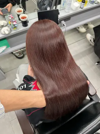 セミロング カラー 新宿/髪質改善 /透け感/Sotaのヘアスタイル